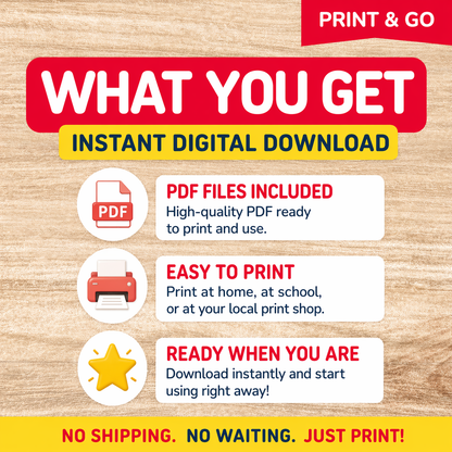 Digital download Autism visual support printable for ABA Therapy